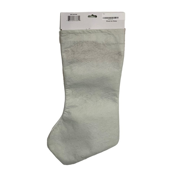 Christmas Stocking Color Your Own Stocking Kit With Fabric Markers 17 inches - Picture 5 of 14